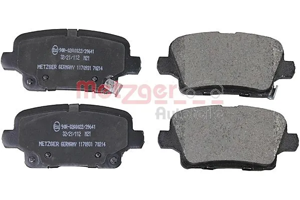 Brake Pad Set, disc brake (1170931)