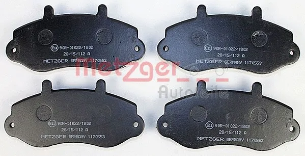 Brake Pad Set, disc brake (1170553)