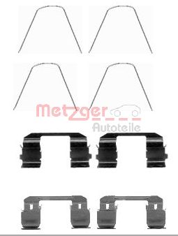 Accessory Kit, disc brake pad (109-1743)
