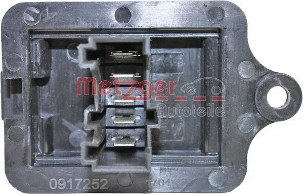 Resistor, interior blower