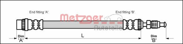 Brake Hose (4114712)
