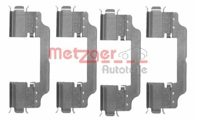 Accessory Kit, disc brake pad (109-1716)