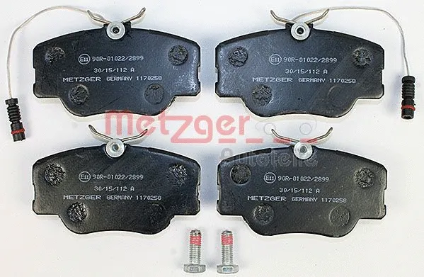 Brake Pad Set, disc brake (1170258)
