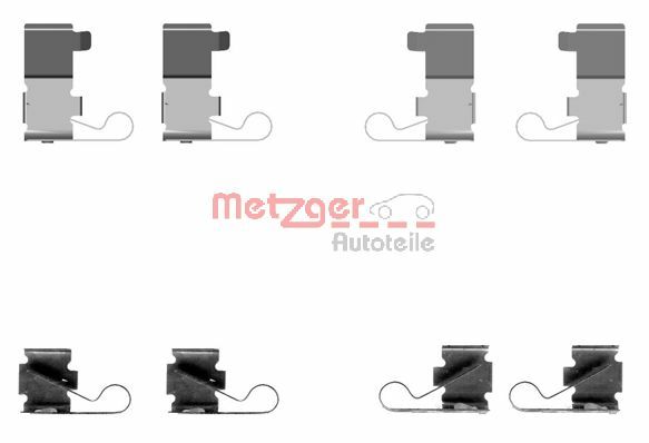 Accessory Kit, disc brake pad (109-1699)