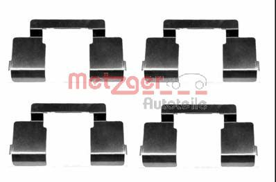 Accessory Kit, disc brake pad (109-1609)