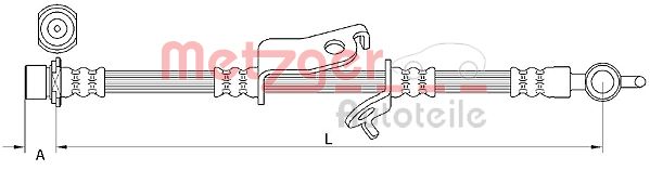 Brake Hose (4110955)