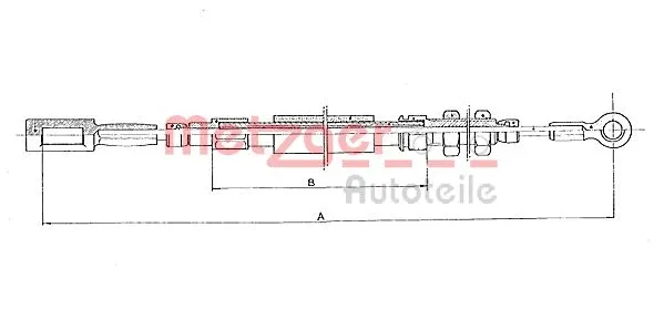 Cable Pull, parking brake (1171.2)