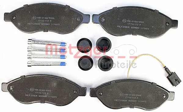 Brake Pad Set, disc brake (1170073)