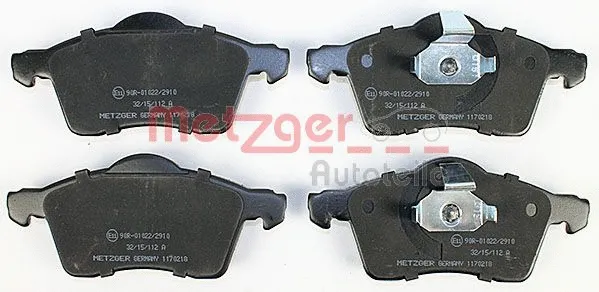 Brake Pad Set, disc brake (1170218)