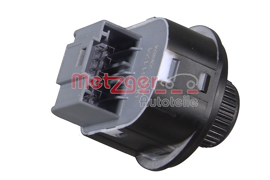 Switch, exterior rearview mirror adjustment