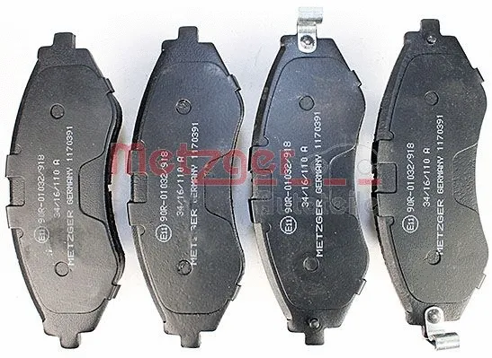 Brake Pad Set, disc brake (1170391)