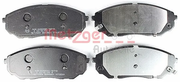 Brake Pad Set, disc brake (1170539)