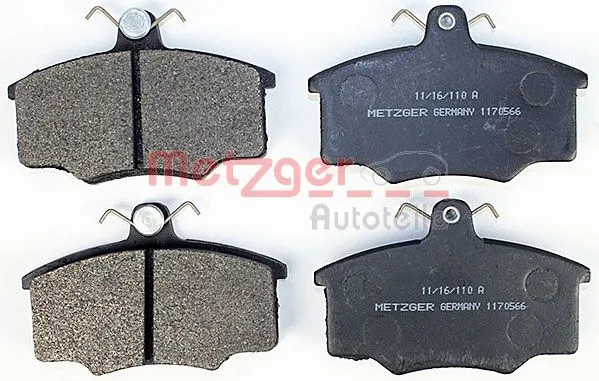 Brake Pad Set, disc brake (1170566)
