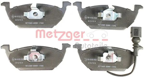 Brake Pad Set, disc brake (1170002)