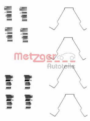 Accessory Kit, disc brake pad (109-1652)