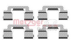 Accessory Kit, disc brake pad (109-1703)
