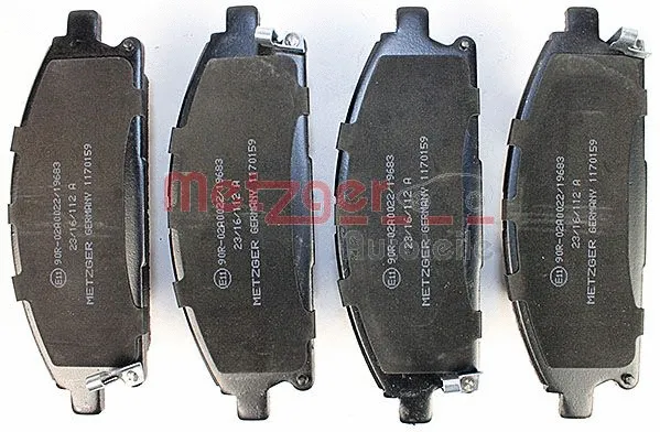 Brake Pad Set, disc brake (1170159)