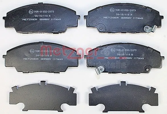 Brake Pad Set, disc brake (1170649)