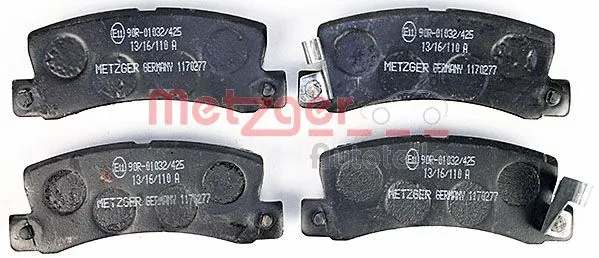 Brake Pad Set, disc brake (1170277)