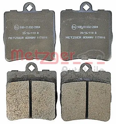 Brake Pad Set, disc brake (1170016)