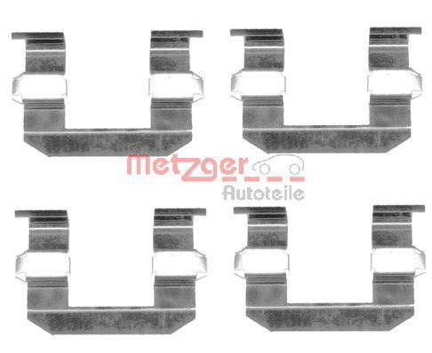 Accessory Kit, disc brake pad (109-1645)