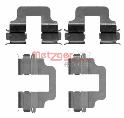 Accessory Kit, disc brake pad (109-1712)