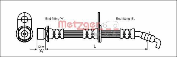 Brake Hose (4112200)