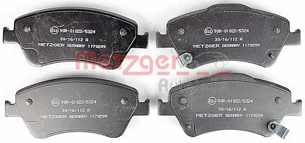 Brake Pad Set, disc brake (1170299)