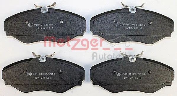Brake Pad Set, disc brake (1170537)