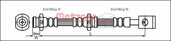 Brake Hose (4111991)