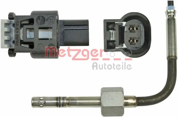 Sensor, exhaust gas temperature