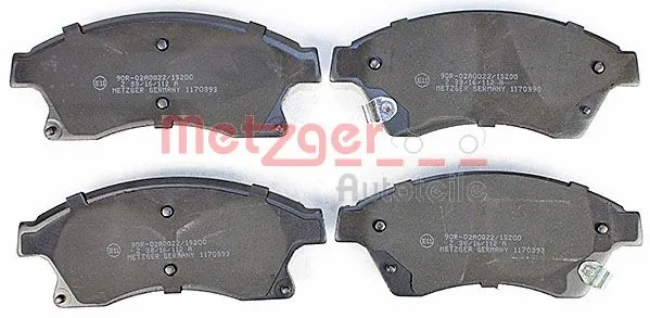Brake Pad Set, disc brake (1170393)