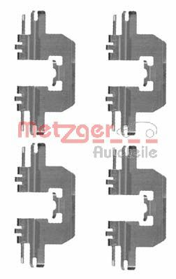 Accessory Kit, disc brake pad (109-1724)