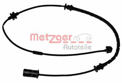 Warning Contact, brake pad wear