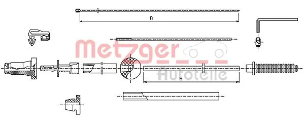 Accelerator Cable (10.1175)