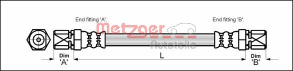 Brake Hose (4112109)