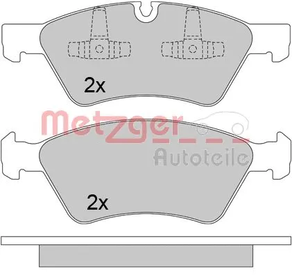 Brake Pad Set, disc brake (1170464)