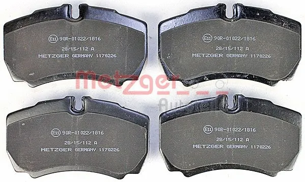 Brake Pad Set, disc brake (1170226)