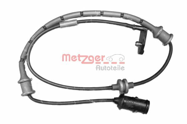 Warning Contact, brake pad wear (WK 17-035)