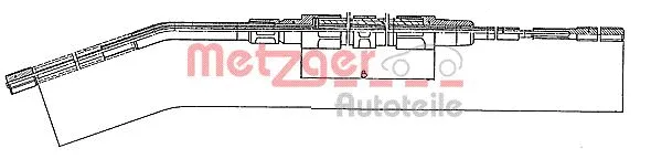 Cable Pull, parking brake (10.425)