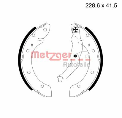 Brake Shoe Set (MG 579)