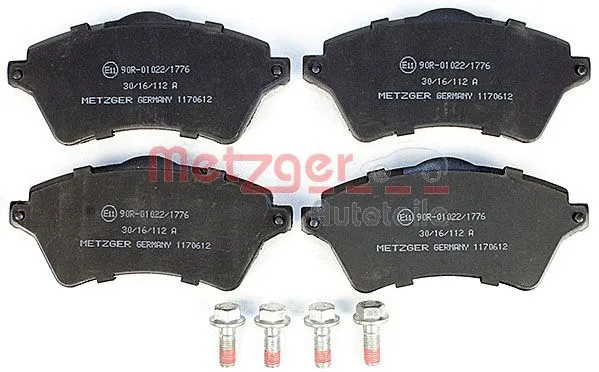 Brake Pad Set, disc brake (1170612)