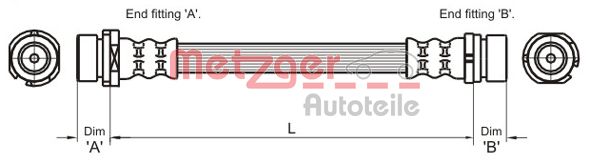 Brake Hose (4112336)