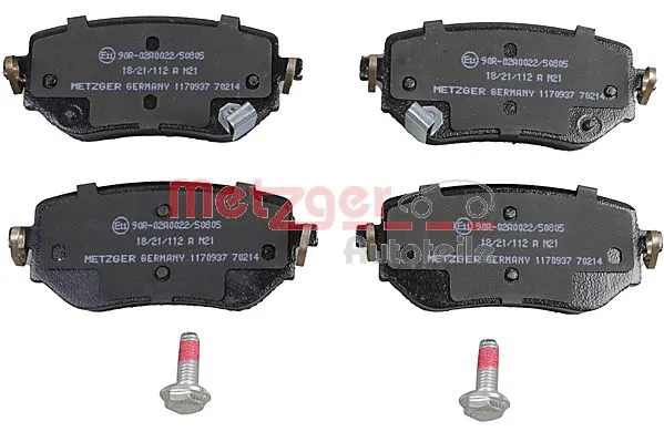 Brake Pad Set, disc brake (1170937)