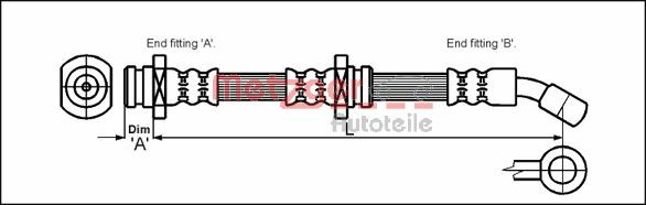 Brake Hose (4110073)