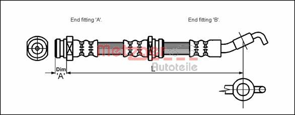Brake Hose (4113326)