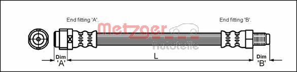 Brake Hose (4110581)