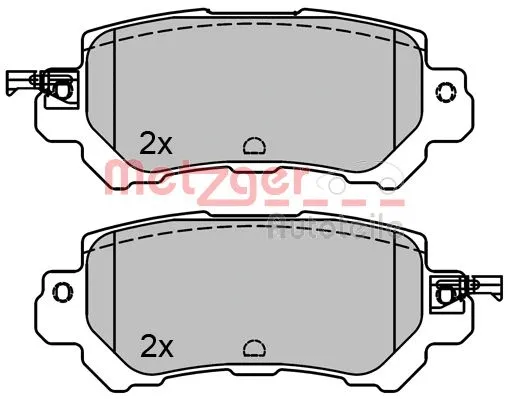 Brake Pad Set, disc brake (1170787)