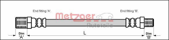 Brake Hose (4115148)