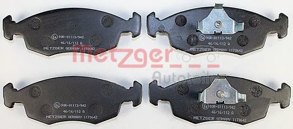 Brake Pad Set, disc brake (1170642)